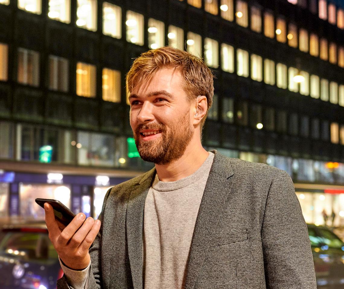 erfaren resound bruger app