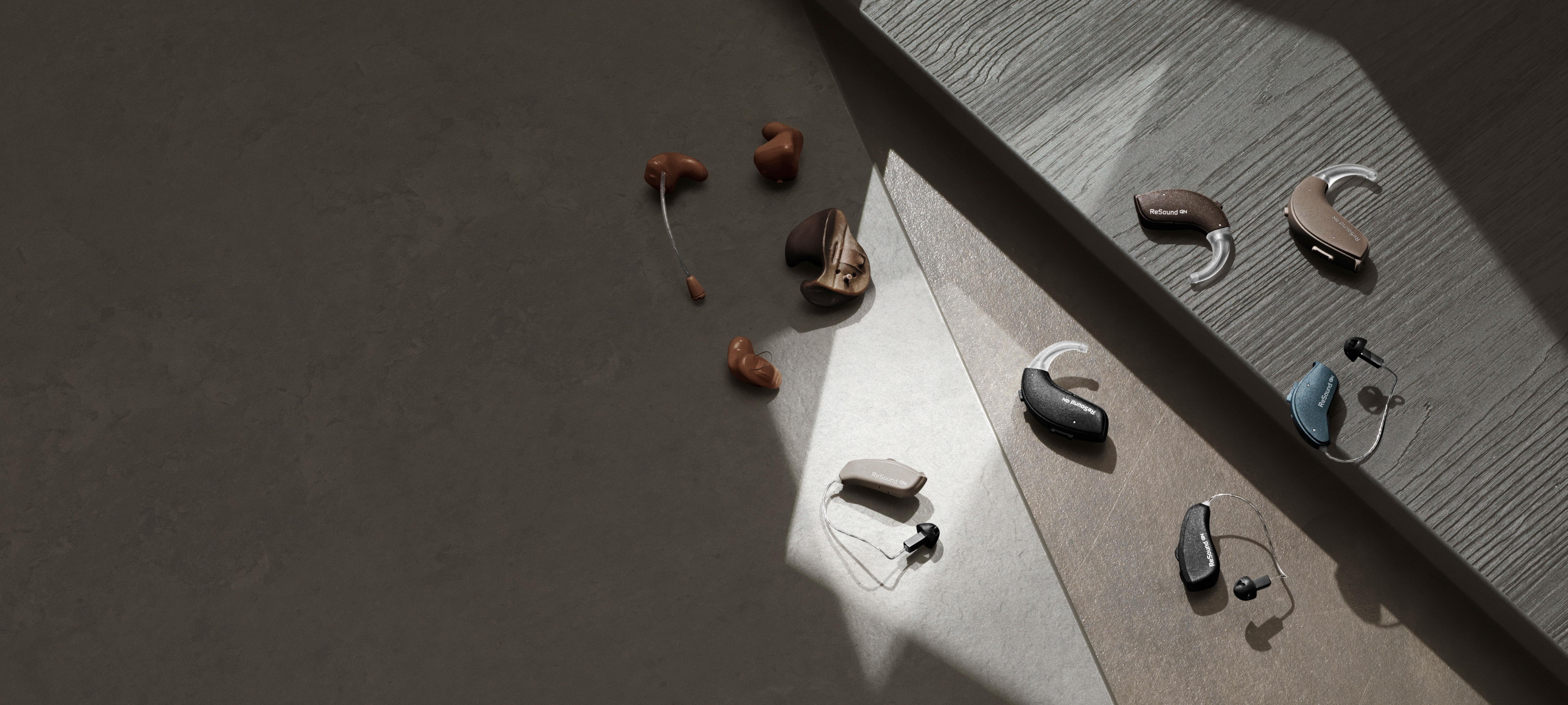 digitale høreapparater fås i modellerne BTE, RIE og custom | ReSound LiNX Quattro